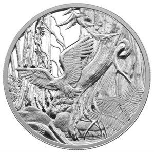 2005 CANADA 20 dollar NATIONAL PARKS - Pacific Rim National Park Fine Silver (Ta